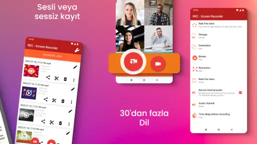 Ekran kaydedici - REC screenshot