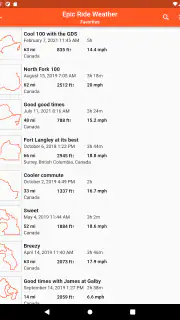 Epic Ride Weather screenshot 8