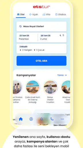 Etstur - Otel Ara, Uçak Bileti screenshot