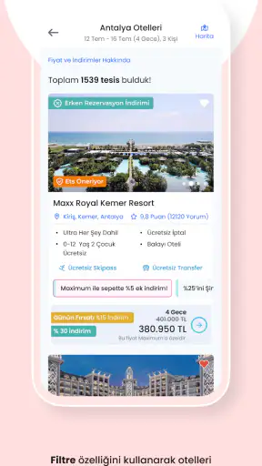 Etstur - Otel Ara, Uçak Bileti screenshot