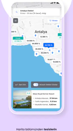 Etstur - Otel Ara, Uçak Bileti screenshot