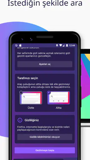 Firefox: Hızlı, gizli tarayıcı screenshot