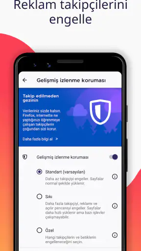 Firefox: Hızlı, gizli tarayıcı screenshot