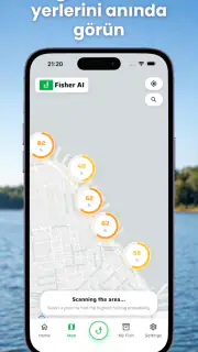Fisher AI: Balık Tutma Yerleri screenshot 6