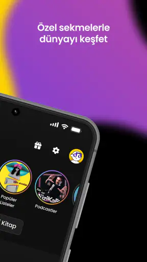 fizy - Müzik & Podcast İndir screenshot