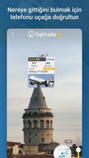 Flightradar24 Uçuş Takipçisi screenshot