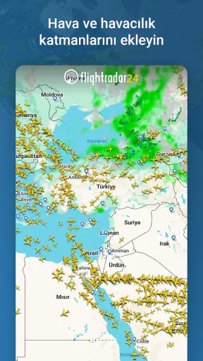 Flightradar24 Uçuş Takipçisi screenshot