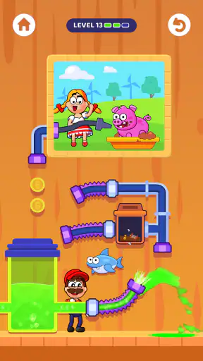 Flow Legends: Boru Hattı Oyunu screenshot