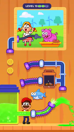 Flow Legends: Boru Hattı Oyunu screenshot