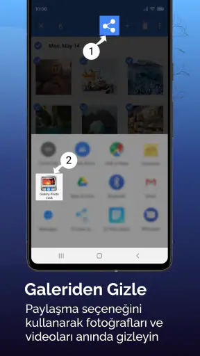 Fotoğrafı gizle-Photo Lock App screenshot