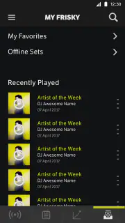 FRISKY: Electronic Music screenshot 4