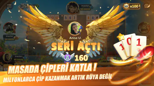 Fun 101 Okey® screenshot 2