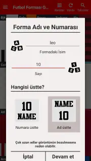 Futbol Forması Tasarla screenshot 8