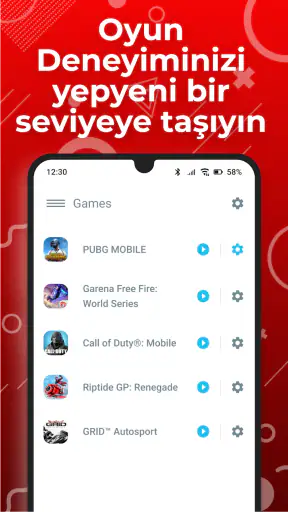 Gaming Mode: Oyun yükseltici screenshot