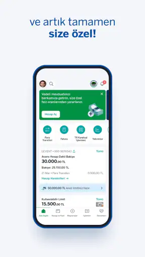Garanti BBVA Mobil Bankacılık screenshot