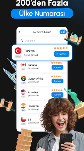 GetCode: Sanal Numara SMS Onay screenshot