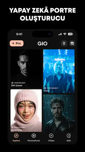 GIO: AI Headshot Generator Pro screenshot