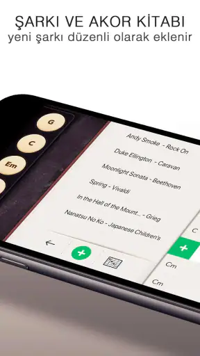 Gitar - Müzik oyunları, Şarkı screenshot