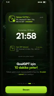 GoalGPT: AI Futbol Analizi screenshot 8