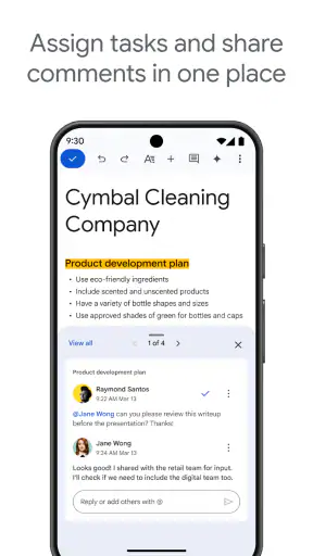 Google Dokümanlar screenshot