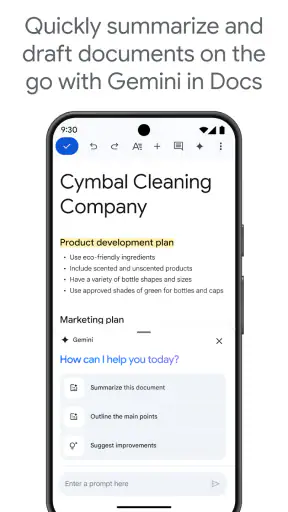 Google Dokümanlar screenshot