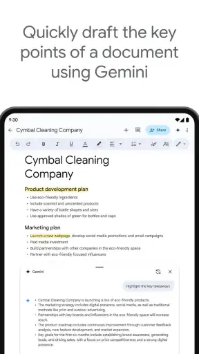 Google Dokümanlar screenshot