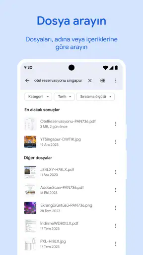 Google Files screenshot
