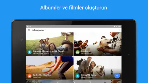 Google Fotoğraflar screenshot