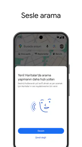 Google Haritalar screenshot