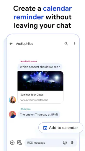 Google Mesajlar screenshot