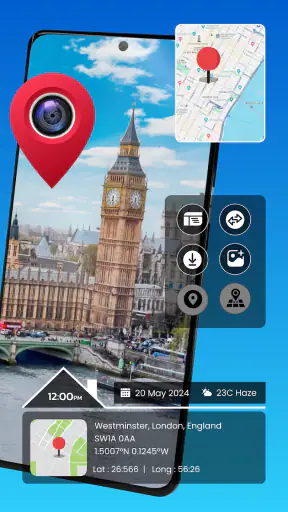GPS Harita Kamera Uygulaması screenshot
