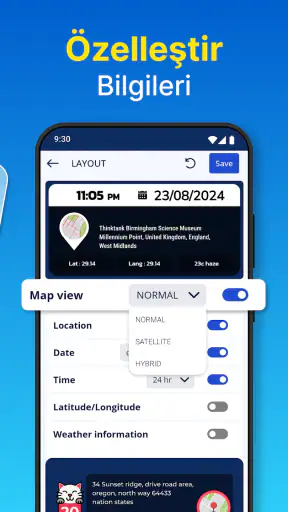 GPS Harita Kamera Uygulaması screenshot