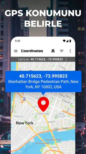 GPS Koordinatları Haritası screenshot