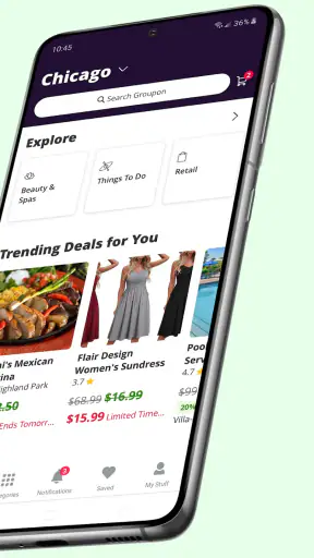 Groupon screenshot