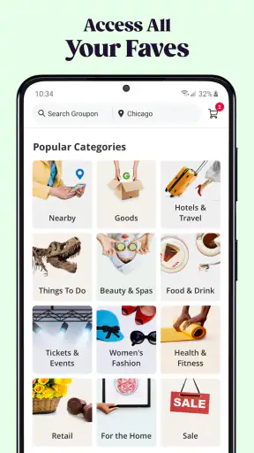 Groupon screenshot
