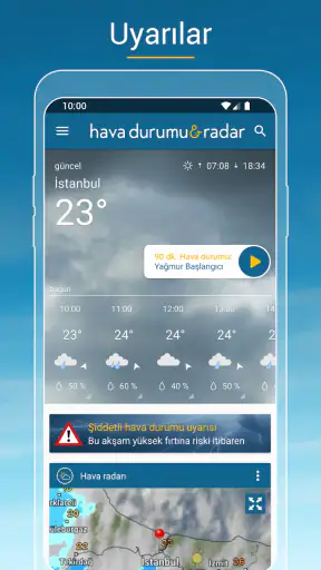 Hava durumu & Radar - Türkiye screenshot