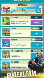 HAWK: uçak oyunları screenshot 6