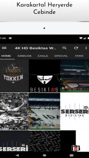 HD Besiktas Duvar Kağıtları screenshot 6