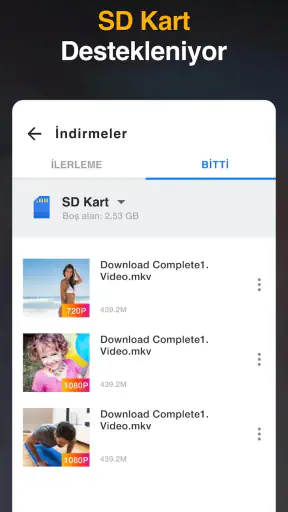 HD Video İndirici Uygulama screenshot