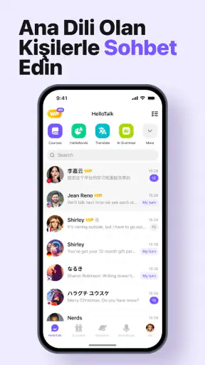 HelloTalk - Dil Değişimi screenshot