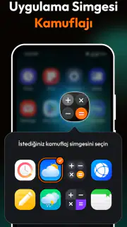 Hesap Makinesi: Uygulama Gizle screenshot 7