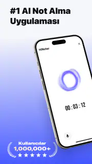 HiNoter - AI Not Tutucu screenshot 1