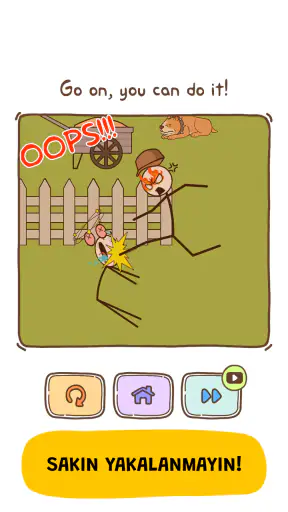 Hırsız bulmaca:to pass a level screenshot