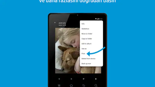 HP Yazdırma Hizmeti Eklentisi screenshot