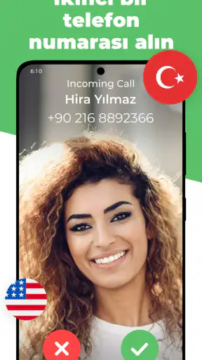 İkinci telefon numarası 2Phone screenshot