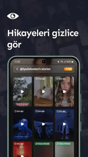 InAnalyze: Kilitli Hesap Gör screenshot