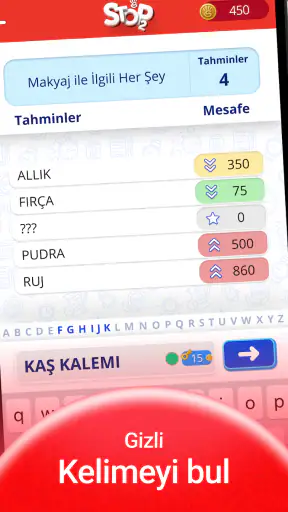 İsim Şehir 2 - Kategori Oyunu screenshot