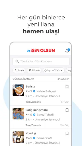 İşin Olsun: İş Bul & İlan ver screenshot