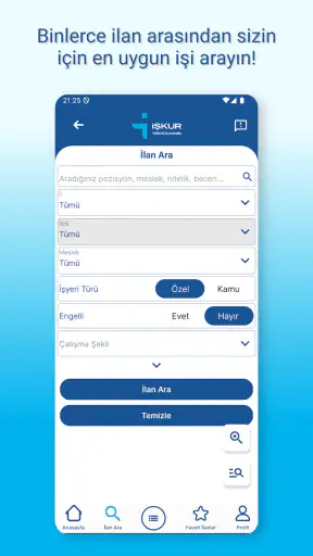 İŞKUR Mobil screenshot