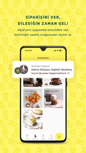 Kahve Dünyası – Çekirdek Kazan screenshot